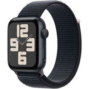 Apple Watch SE (2023) GPS 40mm barva Midnight Aluminum Case / Sport Loop Midnight MRE03QC/A