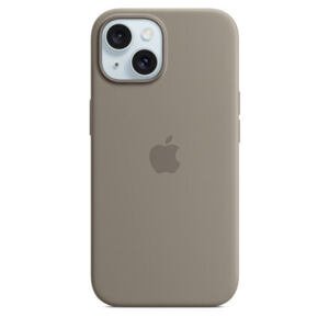 APPLE iPhone 15 Silicone Case with MS - Clay MT0Q3ZM/A