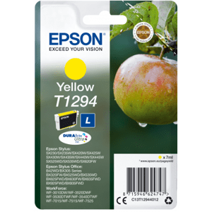 Epson Singlepack Yellow T1294 DURABrite Ultra Ink C13T12944012