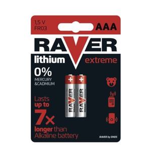 GP Lithiová baterie RAVER 2x AAA 1321112000