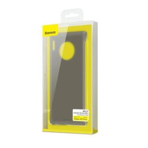 Baseus Huawei Mate 30 Pro case Jelly Liquid Silica Gel Transparent Black (WIHWMATE30P-GD01) WIHWMATE30P-GD01