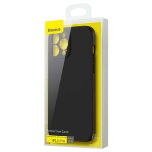 Baseus iPhone 13 Pro case Liquid Silica Gel Protective Black (ARYT000101) ARYT000101