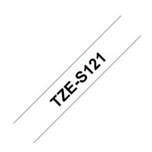 TZE-S121 průsvitná / černá, 9mm TZES121