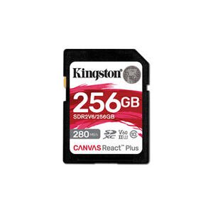 Kingston Canvas React Plus/SDHC/256GB/UHS-II U3 / Class 10 SDR2V6/256GB