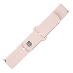 FIXED Silicone Sporty Strap Set with Quick Release 20mm for Smartwatch, Pink FIXSST2-20MM-PI