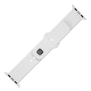 FIXED Silicone Sporty Strap Set for Apple Watch 42/44/45mm, white FIXSST2-434-WH