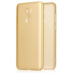 Silikonový obal pro Xiaomi Redmi 5 Plus (Lenuo) barva Zlatá
