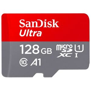 SanDisk Ultra/micro SDXC/128GB/140MBps/UHS-I U1 / Class 10/+ Adaptér SDSQUAB-128G-GN6MA