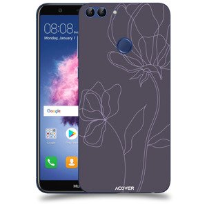 ACOVER Kryt na mobil Huawei P Smart s motivem Line Flower II