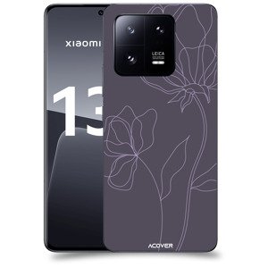 ACOVER Kryt na mobil Xiaomi 13 Pro s motivem Line Flower II