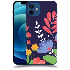ACOVER Kryt na mobil Apple iPhone 12 s motivem Colorful Flowers