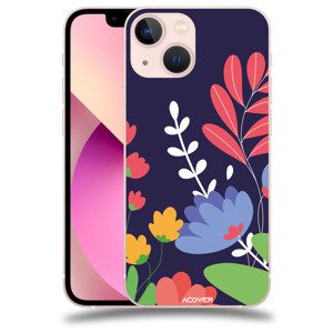 ACOVER Kryt na mobil Apple iPhone 13 mini s motivem Colorful Flowers