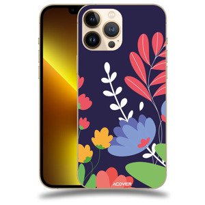 ACOVER Kryt na mobil Apple iPhone 13 Pro s motivem Colorful Flowers