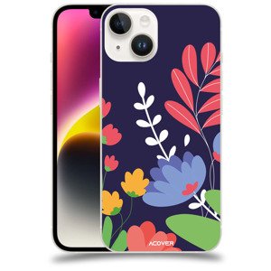 ACOVER Kryt na mobil Apple iPhone 14 s motivem Colorful Flowers