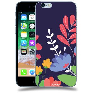 ACOVER Kryt na mobil Apple iPhone 6/6S s motivem Colorful Flowers