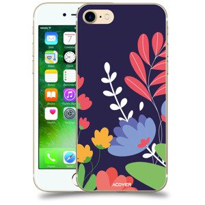 ACOVER Kryt na mobil Apple iPhone 7 s motivem Colorful Flowers