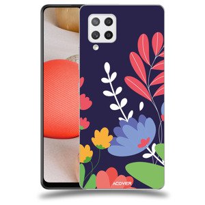 ACOVER Kryt na mobil Samsung Galaxy A42 A426B s motivem Colorful Flowers