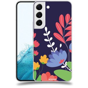 ACOVER Kryt na mobil Samsung Galaxy S22 5G s motivem Colorful Flowers