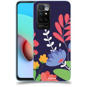 ACOVER Kryt na mobil Xiaomi Redmi 10 (2022) s motivem Colorful Flowers