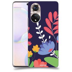 ACOVER Kryt na mobil Honor 50 5G s motivem Colorful Flowers
