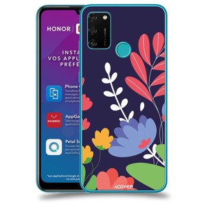 ACOVER Kryt na mobil Honor 9A s motivem Colorful Flowers