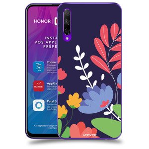 ACOVER Kryt na mobil Honor 9X Pro s motivem Colorful Flowers