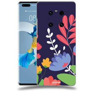 ACOVER Kryt na mobil Huawei Mate 40 Pro s motivem Colorful Flowers