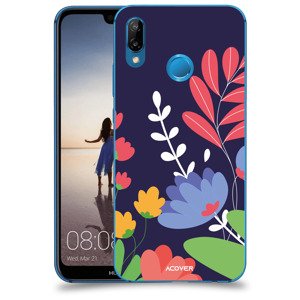 ACOVER Kryt na mobil Huawei P20 Lite s motivem Colorful Flowers