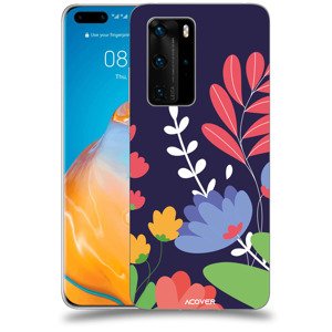 ACOVER Kryt na mobil Huawei P40 s motivem Colorful Flowers