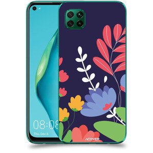 ACOVER Kryt na mobil Huawei P40 Lite s motivem Colorful Flowers