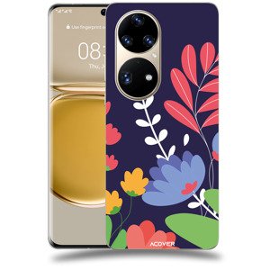 ACOVER Kryt na mobil Huawei P50 s motivem Colorful Flowers