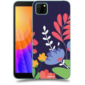 ACOVER Kryt na mobil Huawei Y5P s motivem Colorful Flowers
