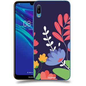 ACOVER Kryt na mobil Huawei Y6 2019 s motivem Colorful Flowers