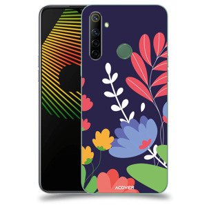 ACOVER Kryt na mobil Realme 6i s motivem Colorful Flowers