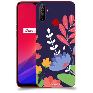 ACOVER Kryt na mobil Realme C3 s motivem Colorful Flowers