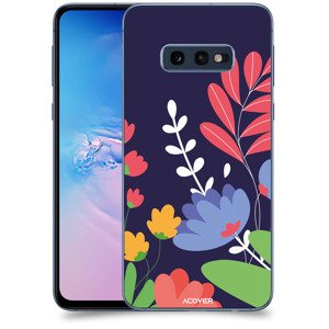 ACOVER Kryt na mobil Samsung Galaxy S10e G970 s motivem Colorful Flowers