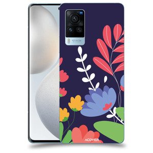 ACOVER Kryt na mobil Vivo X60 Pro 5G s motivem Colorful Flowers