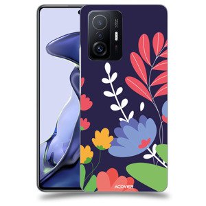 ACOVER Kryt na mobil Xiaomi 11T s motivem Colorful Flowers