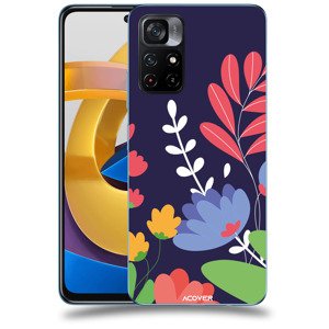 ACOVER Kryt na mobil Xiaomi Poco M4 Pro s motivem Colorful Flowers
