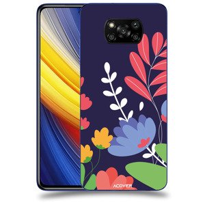ACOVER Kryt na mobil Xiaomi Poco X3 Pro s motivem Colorful Flowers