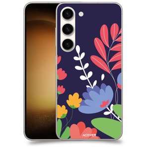 ACOVER Kryt na mobil Samsung Galaxy S23 5G s motivem Colorful Flowers