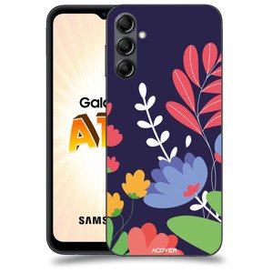 ACOVER Kryt na mobil Samsung Galaxy A14 LTE s motivem Colorful Flowers