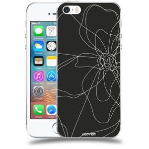 ACOVER Kryt na mobil Apple iPhone 5/5S/SE s motivem Line Flower I