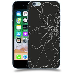 ACOVER Kryt na mobil Apple iPhone 6/6S s motivem Line Flower I