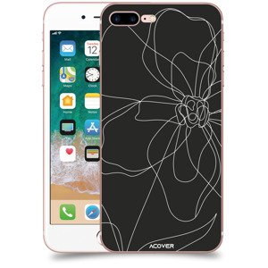 ACOVER Kryt na mobil Apple iPhone 7 Plus s motivem Line Flower I