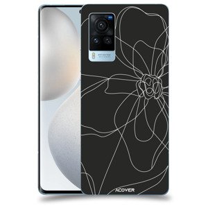 ACOVER Kryt na mobil Vivo X60 Pro 5G s motivem Line Flower I
