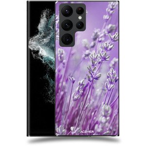 ACOVER Kryt na mobil Samsung Galaxy S22 Ultra 5G s motivem Lavender