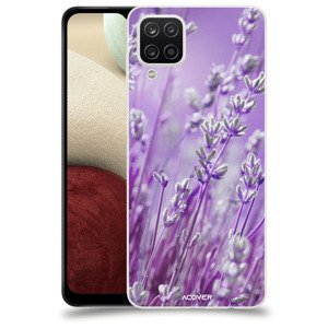 ACOVER Kryt na mobil Samsung Galaxy A12 A125F s motivem Lavender