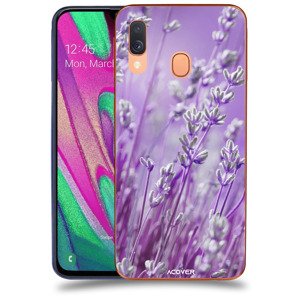 ACOVER Kryt na mobil Samsung Galaxy A40 A405F s motivem Lavender
