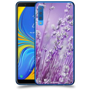 ACOVER Kryt na mobil Samsung Galaxy A7 2018 A750F s motivem Lavender